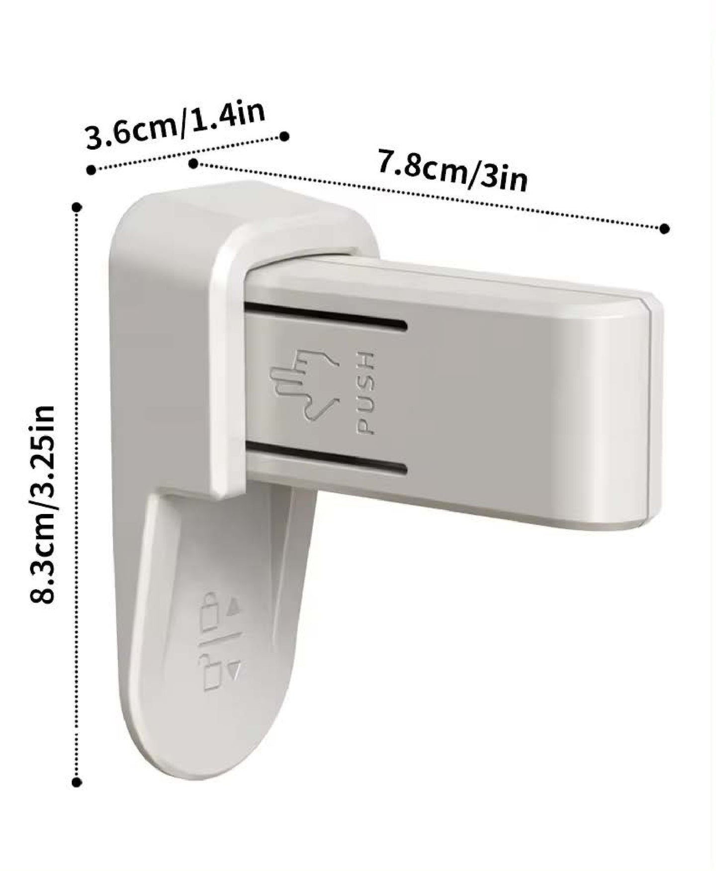 BABYDISE Door Handle Lever Safety Lock